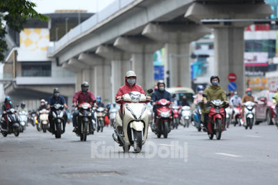 Hà Nội: Tiếp tục chuẩn bị các điều kiện thực hiện dừng hoạt động xe máy tại các quận vào năm 2030