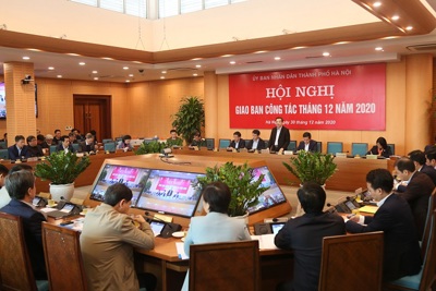 Chủ tịch UBND TP Hà Nội ra công điện về phòng chống dịch Covid-19