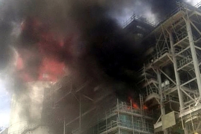 Lập đoàn kiểm tra vụ cháy tại Nhà máy Nhiệt điện Vĩnh Tân 4