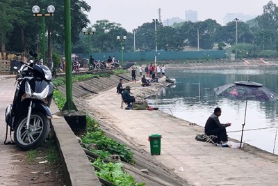 Hồ Định Công "kêu cứu" vì dịch vụ câu cá