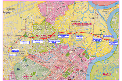 Thúc đẩy triển khai dự án tuyến Metro số 5 tại TP Hồ Chí Minh
