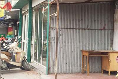 Ngôi nhà có mặt tiền nhô ra vỉa hè tại phố Xã Đàn: Kiên quyết xử lý đúng pháp luật