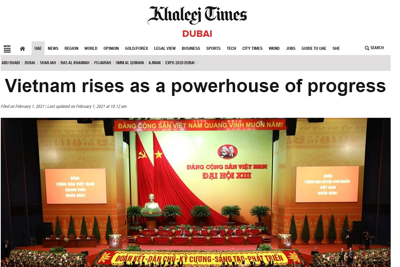 Nhật báo lâu đời của UAE gọi Việt Nam là "một cường quốc của sự tiến bộ"