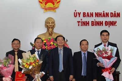 Bình Định công bố quyết định của Thủ tướng Chính phủ về công tác cán bộ