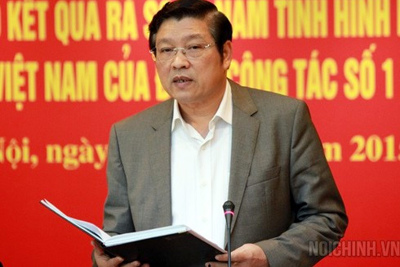 Trưởng Ban Nội chính T.Ư Phan Đình Trạc được bầu vào Bộ Chính trị khóa XIII