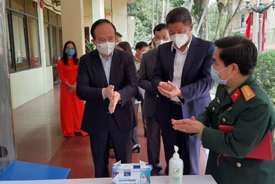 Lãnh đạo Thành phố kiểm tra công tác phòng chống dịch Covid-19 tại huyện Thường Tín: Tăng kiểm tra đột xuất, không thể chủ quan