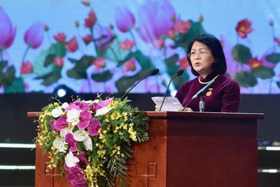 Phó Chủ tịch nước Đặng Thị Ngọc Thịnh: Phong trào thi đua yêu nước và công tác khen thưởng có nhiều đổi mới, sáng tạo, hiệu quả