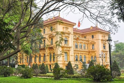 Phủ Chủ tịch tại Hà Nội lọt top những dinh thự đẹp nhất thế giới
