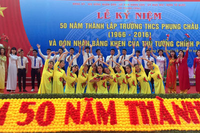 Hà Nội: Thêm 55 trường đạt chuẩn quốc gia