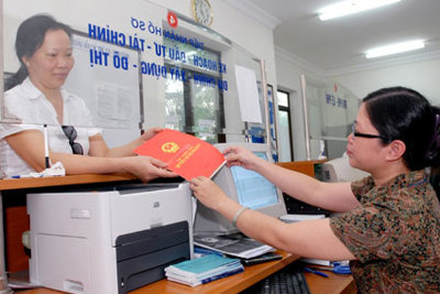 Hết tháng 6/2017, Hà Nội hoàn thành cấp “sổ đỏ” theo kế hoạch