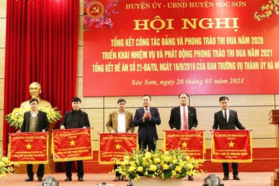 Huyện Sóc Sơn: Thu ngân sách đạt 118% kế hoạch năm