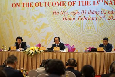 Việt Nam thông báo kết quả Đại hội Đảng lần thứ XIII đến Đoàn Ngoại giao và các tổ chức quốc tế