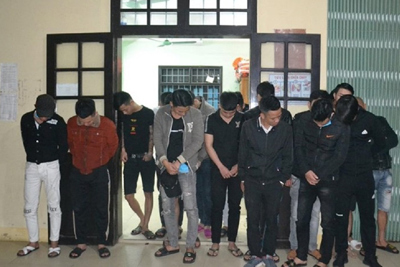 Quảng Trị: Hàng chục nam nữ thanh niên dương tính với ma túy trong nhà nghỉ