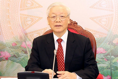 Tổng Bí thư, Chủ tịch nước Nguyễn Phú Trọng điện đàm với ông Tập Cận Bình