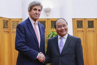 Ngoại trưởng John Kerry ủng hộ quan điểm về Biển Đông của Việt Nam