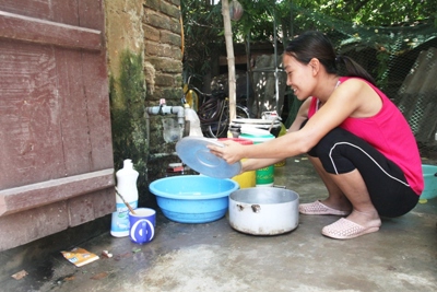 Hơn 67.000 hộ dân Hà Nội được Ngân hàng thế giới hỗ trợ cấp nước sạch