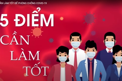 Video phòng chống Covid-19 của Bộ Y tế thịnh hành trên YouTube