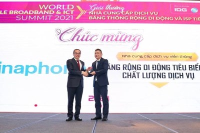 VinaPhone là đơn vị tiêu biểu về Chất lượng Dịch vụ  Băng thông rộng Di động tại Việt Nam