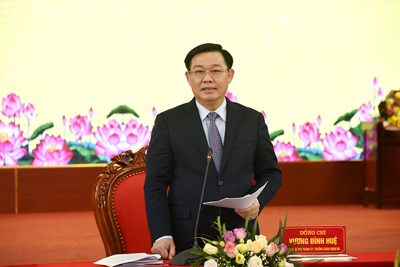 Bí thư Thành ủy Vương Đình Huệ: Huyện Thanh Oai cần khai thác tốt các nguồn lực để tạo điều kiện phát triển