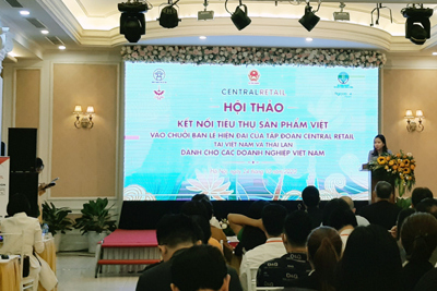 Kết nối đưa sản phẩm Việt vào chuỗi bán lẻ của Tập đoàn Central Retail