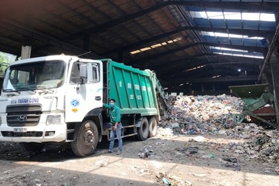 Bố trí tiếp nhận rác thải ùn ứ tại các trạm trung chuyển, nhà máy xử lý rác