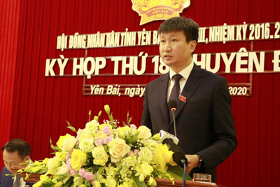 Thủ tướng phê chuẩn kết quả bầu chức vụ Chủ tịch UBND tỉnh Yên Bái