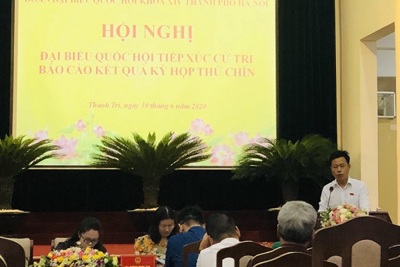 Cử tri huyện Thanh Trì kiến nghị xem xét chính sách hỗ trợ gạo cho người dân