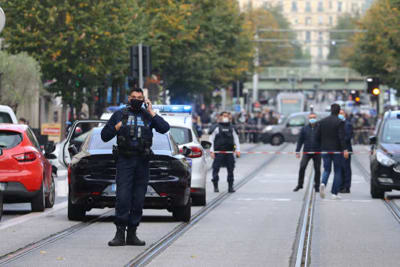 Pháp: Tấn công khủng bố bằng dao ở Nice khiến ít nhất 3 người chết