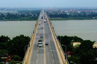 Phương án phân luồng giao thông cụ thể qua cầu Thăng Long dự kiến từ 6/8/2020