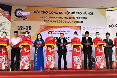 Gần 200 doanh nghiệp tham gia Hội chợ Công nghiệp hỗ trợ Hà Nội 2020
