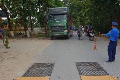 Cần thiết lắp đặt trạm cân tự động trên các tuyến đường trọng điểm ở Hà Nội