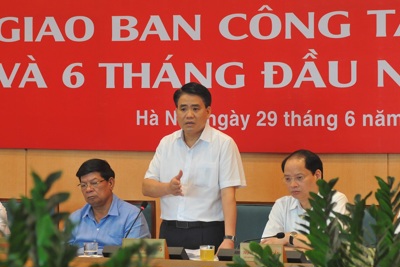 Chủ tịch UBND TP Hà Nội Nguyễn Đức Chung: Tuyệt đối không được cắt điện, nước ngày nắng nóng