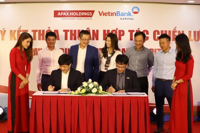 VietinBank Capital và Apax Holdings ký hợp tác chiến lược