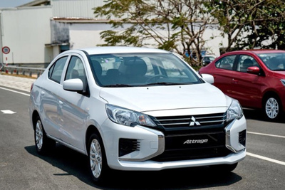 Giá xe ôtô hôm nay 24/8: Mitsubishi Attrage thấp nhất khoảng 375 triệu đồng