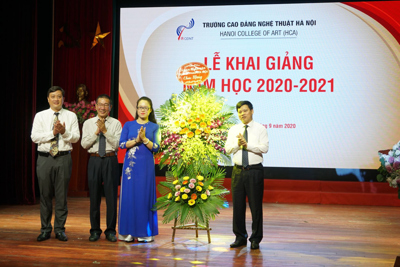 Trường Cao đẳng Nghệ thuật Hà Nội khai giảng năm học 2020 - 2021