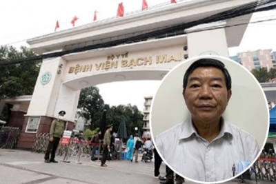 Bắt tạm giam nguyên Giám đốc Bệnh viện Bạch Mai Nguyễn Quốc Anh