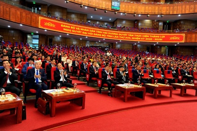 Đại hội Đại biểu Đảng bộ tỉnh Hải Dương lần thứ XVII làm việc ngày thứ nhất