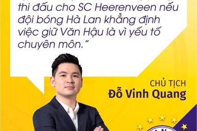 Cafe cuối tuần: Văn Hậu, SC Heerenveen và con đường xuất ngoại