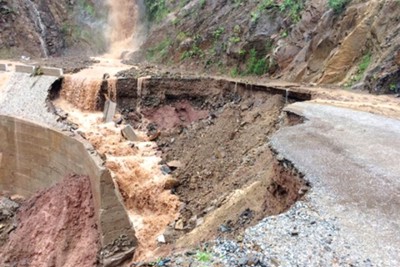 Lũ quét, sạt lở đất đe dọa 23 huyện miền núi phía Bắc