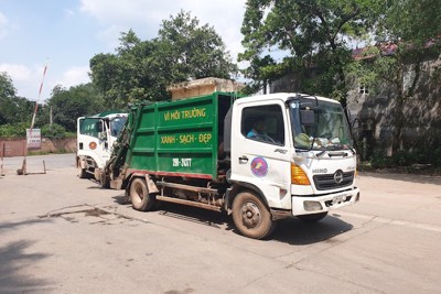 Sau đối thoại người dân không còn chặn xe rác vào Khu liên hợp xử lý chất thải Sóc Sơn