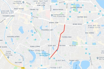 Hà Nội tổ chức lại giao thông phố Trương Định phục vụ dự án Vành đai 2 trên cao