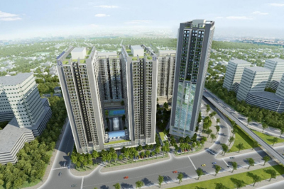 Đất Xanh miền Bắc, Viethomes và Phú Tài Land ký hợp đồng phân phối tòa căn hộ T4 dự án Thăng Long Capital