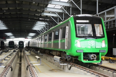Đường sắt Cát Linh - Hà Đông: Vận hành thử toàn bộ hệ thống trong 20 ngày
