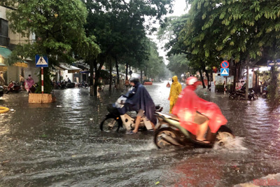 Thời tiết hôm nay 18/8: Bắc Bộ và Hà Nội mưa lớn đến khi nào?