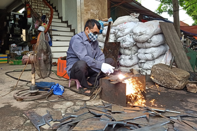 Làng nghề rèn Đa Sỹ: Tìm giải pháp bảo đảm an toàn lao động