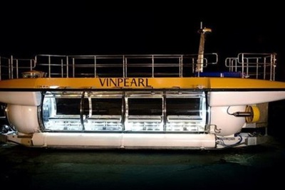 Thí điểm dịch vụ tàu lặn của Công ty Vinpearl tại vịnh Nha Trang