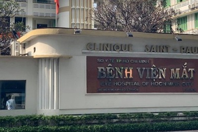 Bộ Công an khám xét Bệnh viện Mắt TP Hồ Chí Minh