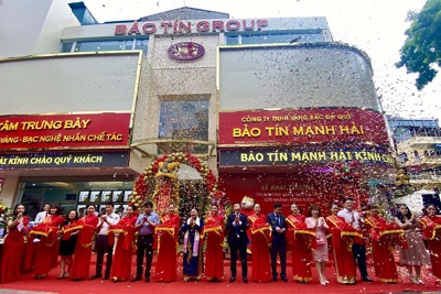 Công ty Vàng bạc Đá quý Bảo Tín Mạnh Hải khai trương chi nhánh thứ 5 tại Hà Nội