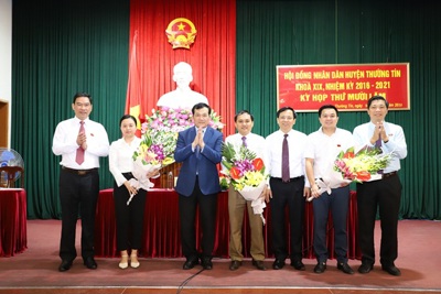 Ông Bùi Công Thản được bầu làm Phó Chủ tịch UBND huyện Thường Tín