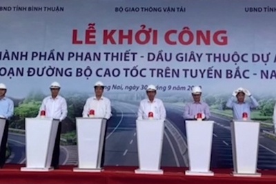 Khởi công cao tốc Phan Thiết - Dầu Giây, kết nối khu vực Đông Nam Bộ